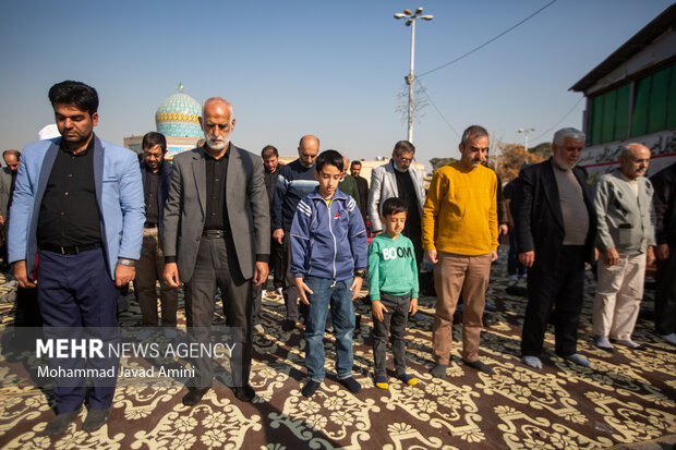 تشییع پیکر شهدای گمنام دفاع مقدس در قزوین