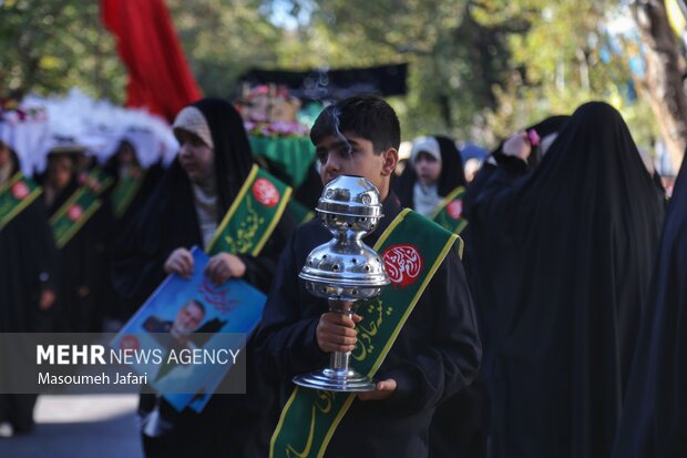 تشییع پیکر مطهر شهدای گمنام دفاع مقدس در ساری