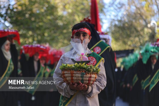 تشییع پیکر مطهر شهدای گمنام دفاع مقدس در ساری