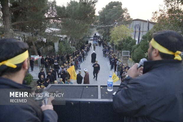 مراسم عزاداری شهادت حضرت زهرا (س) در بهشت حضرت زهرا (س)