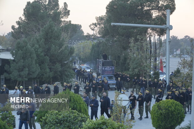 مراسم عزاداری شهادت حضرت زهرا (س) در بهشت حضرت زهرا (س)