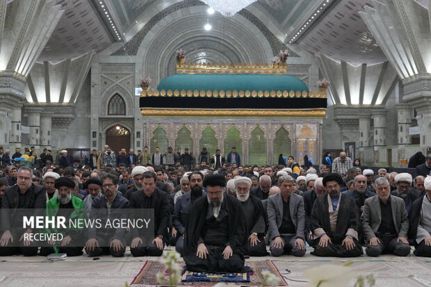 مراسم عزاداری شهادت حضرت زهرا (س) در بهشت حضرت زهرا (س)