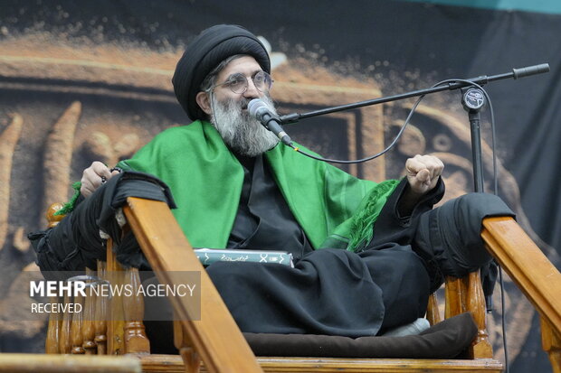 مراسم عزاداری شهادت حضرت زهرا (س) در بهشت حضرت زهرا (س)