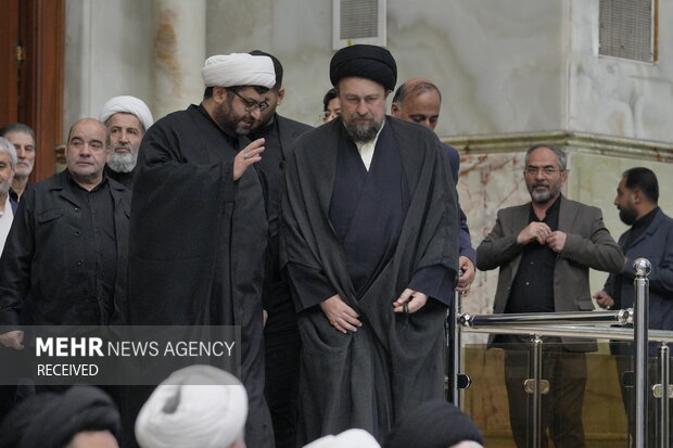 مراسم عزاداری شهادت حضرت زهرا (س) در بهشت حضرت زهرا (س)