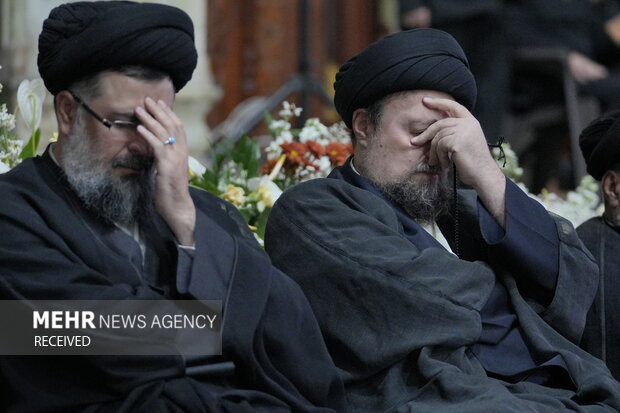 مراسم عزاداری شهادت حضرت زهرا (س) در بهشت حضرت زهرا (س)