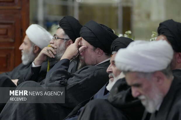 مراسم عزاداری شهادت حضرت زهرا (س) در بهشت حضرت زهرا (س)