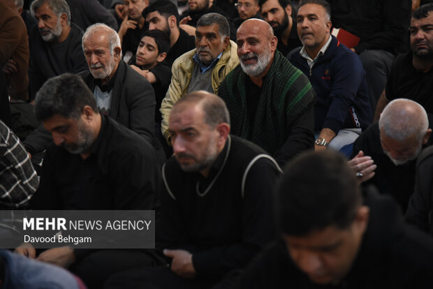 مراسم شام شهادت حضرت فاطمه زهرا(س) در حرم رضوی