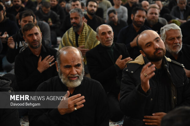 مراسم شام شهادت حضرت فاطمه زهرا(س) در حرم رضوی