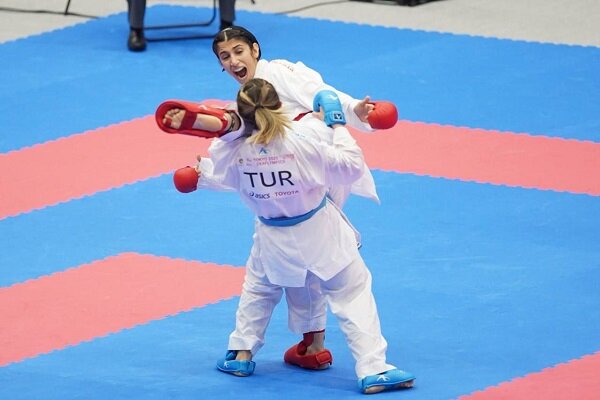 دختر کاراته ایران فینالست شد 