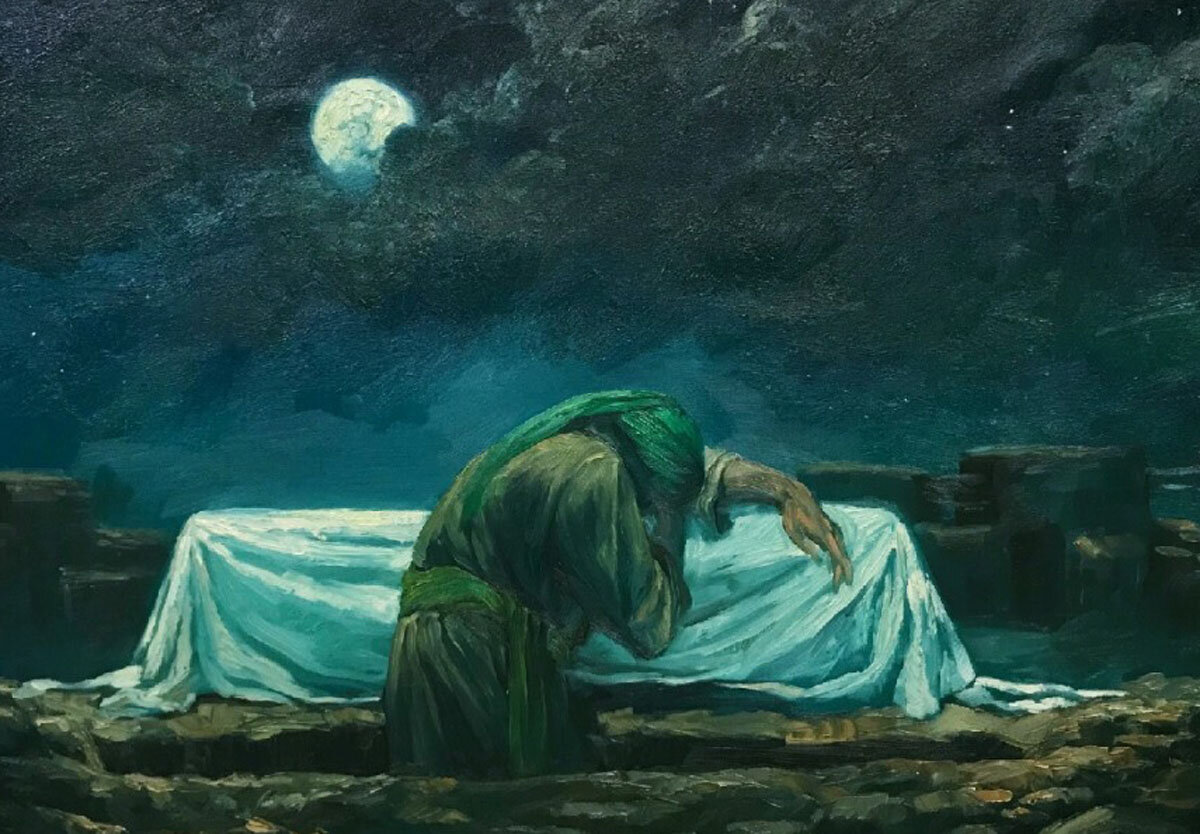 حضرت،زهرا،غسل،مصيبت،گم