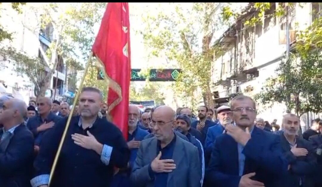 بدرقه آلاله های زهرایی در ساری