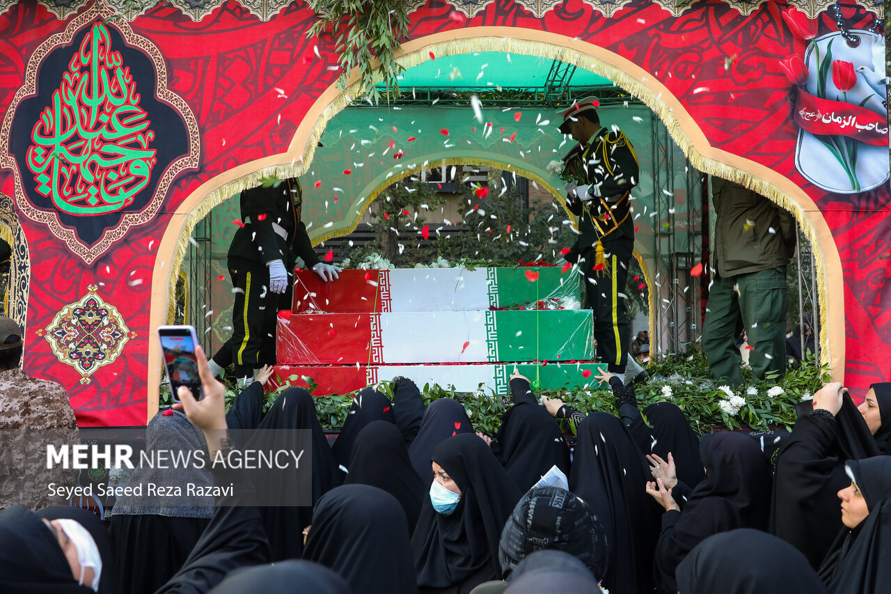 عطر وصال شهدا در سوگ فاطمیه