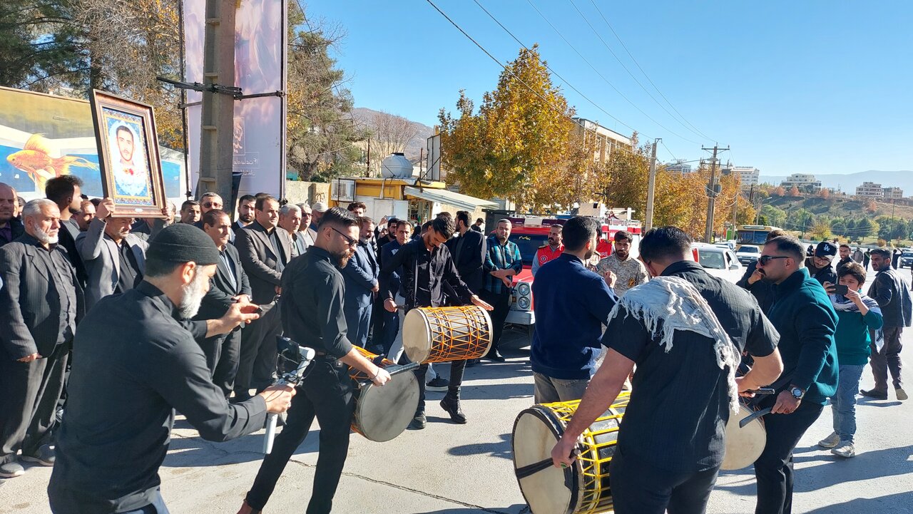 تشییع خوشنام جزیره مجنون در دانشگاه فرهنگیان کهگیلویه وبویراحمد