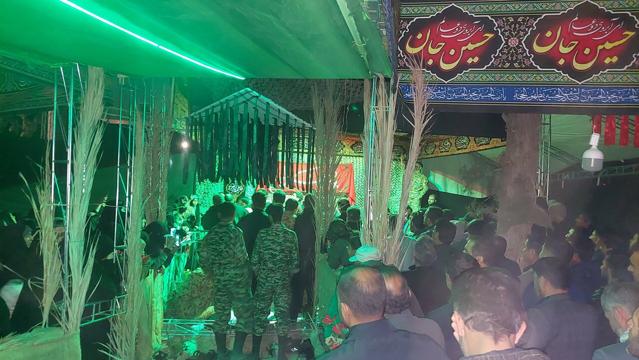 تشییع و تدفین شهید خوشنام در ستاد کنگره شهدای کهگیلویه و بویراحمد