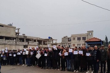 الطائفة العلوية في سوريا تعلن الإضراب العام 5 أيام احتجاجاً على نظام الجولاني