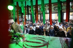 استقبال و تشییع پیکر شهید گمنام در ایرانشهر