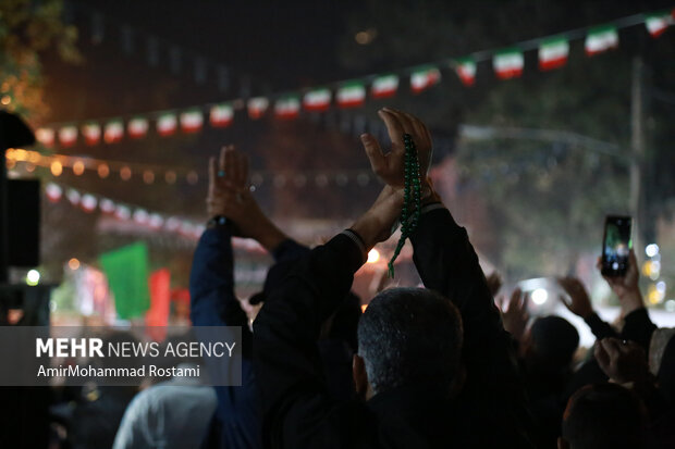 تشییع نمادین حضرت زهرا در ورامین برگزار شدد