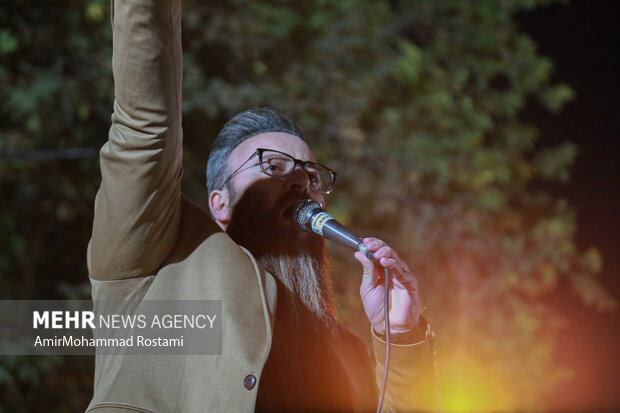 تشییع نمادین حضرت زهرا در ورامین برگزار شدد