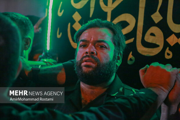 تشییع نمادین حضرت زهرا در ورامین برگزار شدد