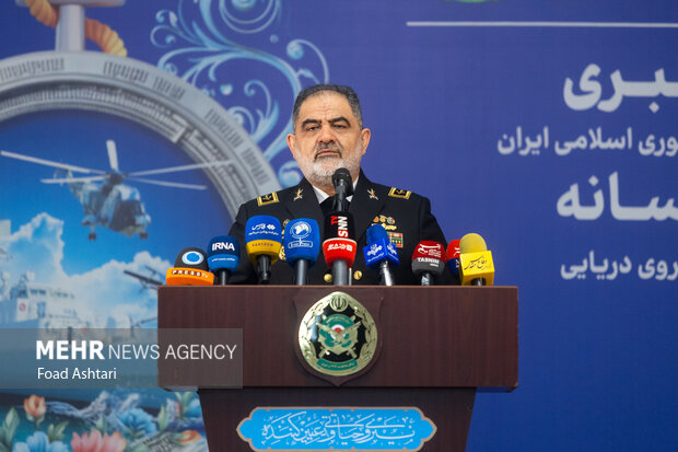 نشست خبری فرمانده نیروی دریایی ارتش