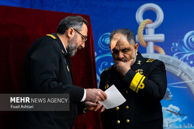 نشست خبری فرمانده نیروی دریایی ارتش