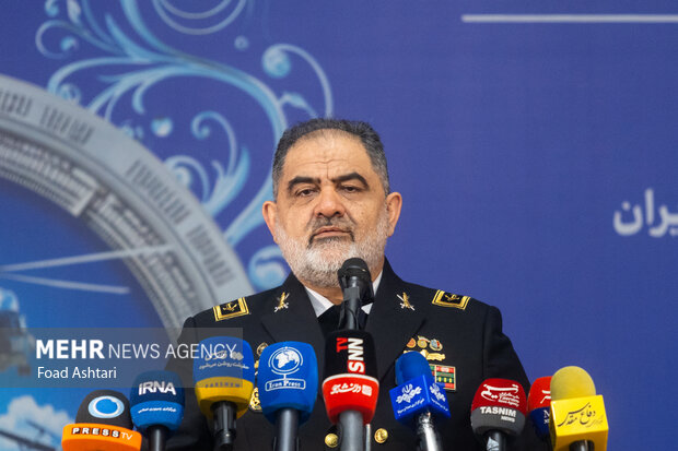 نشست خبری فرمانده نیروی دریایی ارتش