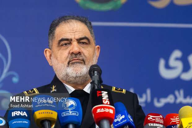 نشست خبری فرمانده نیروی دریایی ارتش