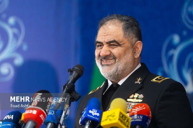 نشست خبری فرمانده نیروی دریایی ارتش