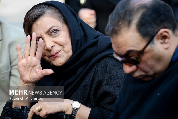 مراسم تشییع پیکر هادی مرزبان