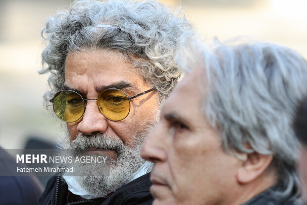 مراسم تشییع پیکر هادی مرزبان