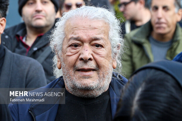 مراسم تشییع پیکر هادی مرزبان