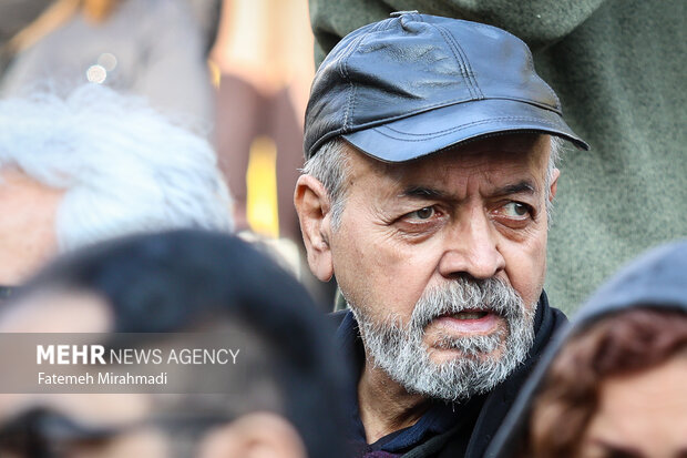 مراسم تشییع پیکر هادی مرزبان