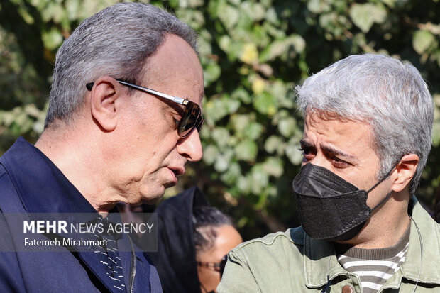 مراسم تشییع پیکر هادی مرزبان