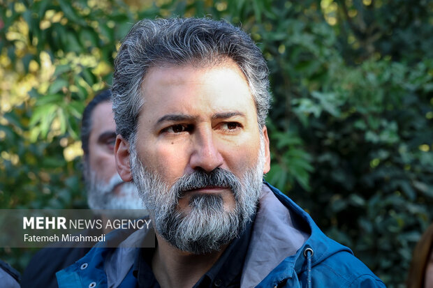 مراسم تشییع پیکر هادی مرزبان