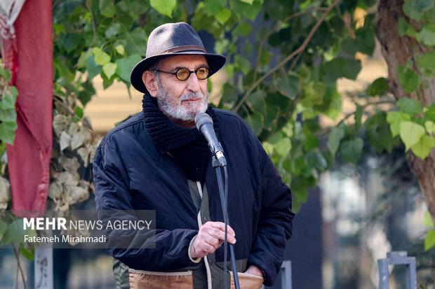 مراسم تشییع پیکر هادی مرزبان