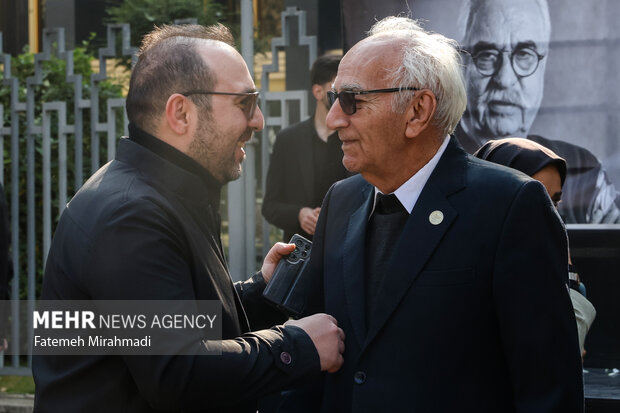 مراسم تشییع پیکر هادی مرزبان