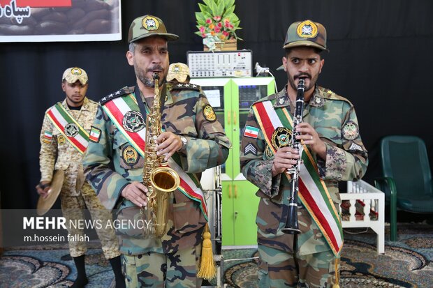 استقبال و تشییع شهید گمنام در ایرانشهر