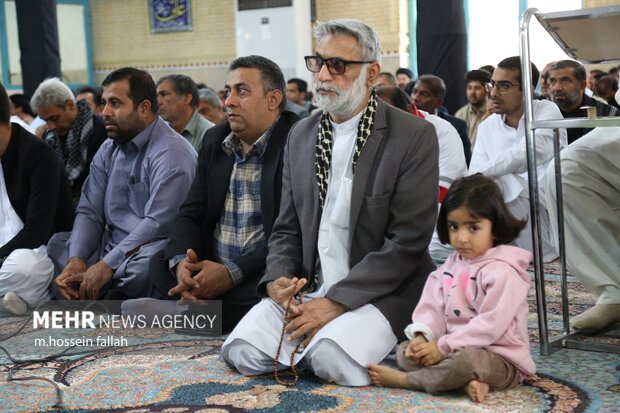 استقبال و تشییع شهید گمنام در ایرانشهر