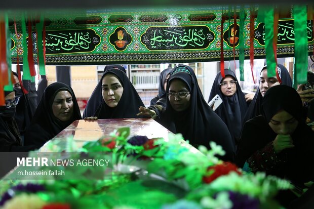 استقبال و تشییع شهید گمنام در ایرانشهر