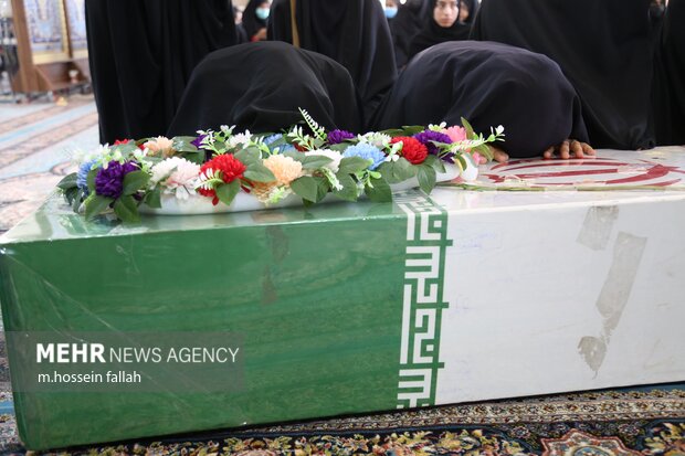 استقبال و تشییع شهید گمنام در ایرانشهر