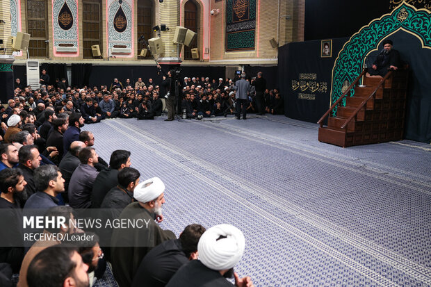 آخرین شب عزاداری شهادت حضرت زهرا (س)