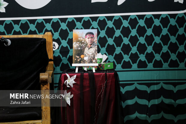 یادواره اولین شهید مدافع حرم استان هرمزگان با حضور شهید گمنام