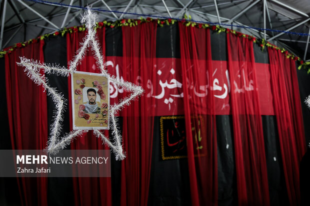 یادواره اولین شهید مدافع حرم استان هرمزگان با حضور شهید گمنام