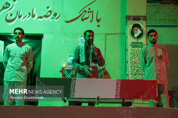 تشییع پیکر شهید گمنام در هشتبندی