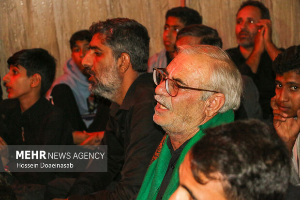 تشییع پیکر شهید گمنام در هشتبندی