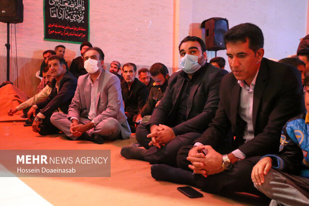 تشییع پیکر شهید گمنام در هشتبندی