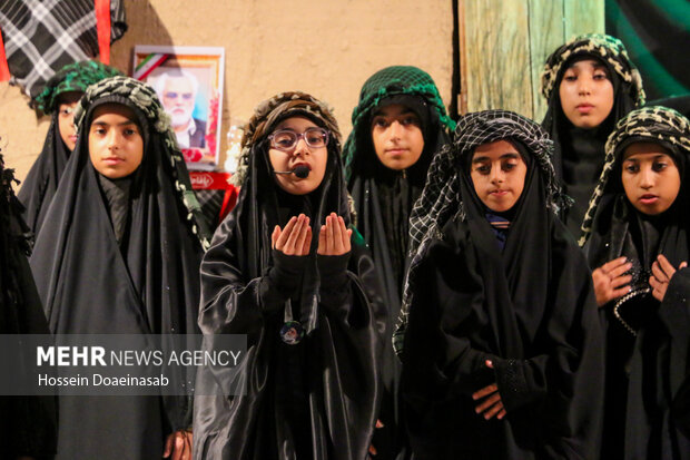 تشییع پیکر شهید گمنام در هشتبندی