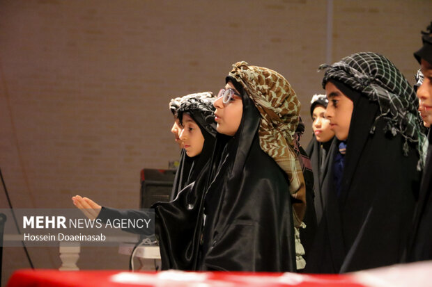 تشییع پیکر شهید گمنام در هشتبندی