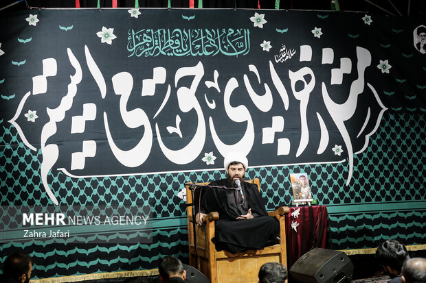 یادواره اولین شهید مدافع حرم استان هرمزگان با حضور شهید گمنام