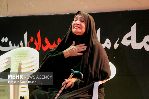 تشییع پیکر شهید گمنام در هشتبندی